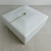 Wac Lighting Ceiling Mount Frosted Glass Light, Square